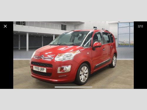 Citroen C3 Picasso  1.6 VTi Exclusive MPV 5dr Petrol ETG6 Euro 5 (120 