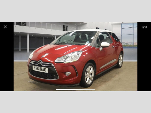 Citroen DS3  1.6 VTi DStyle Hatchback 3dr Petrol Manual Euro 5 