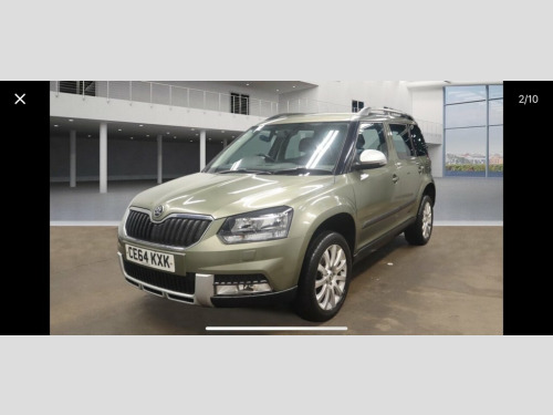 Skoda Yeti  2.0 TDI SE Outdoor 5dr Diesel DSG 4WD Euro 5 (140 