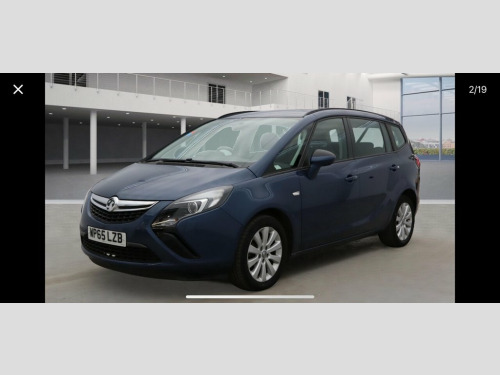 Vauxhall Zafira Tourer  1.4i Turbo Design MPV 5dr Petrol Manual Euro 6 (14