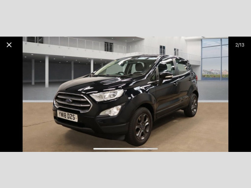 Ford EcoSport  1.0T EcoBoost Zetec SUV 5dr Petrol Manual Euro 6 (