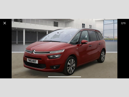 Citroen Grand C4 Picasso  1.6 BlueHDi Exclusive+ MPV 5dr Diesel EAT6 Euro 6 