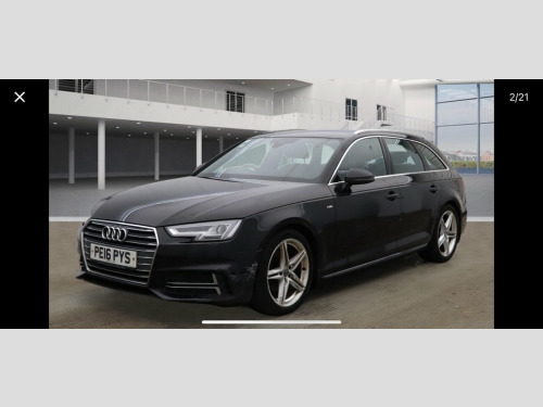Audi A4 Avant  2.0 TDI S line Estate 5dr Diesel Manual Euro 6 (s/