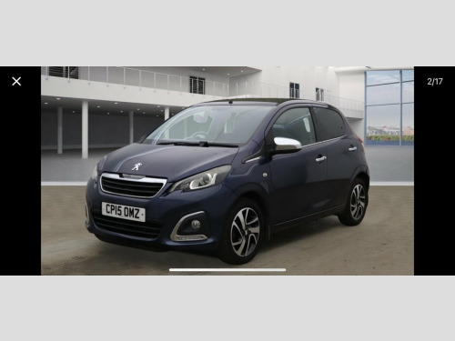 Peugeot 108  1.2 VTi PureTech Allure Top! 5dr Petrol Manual Eur 