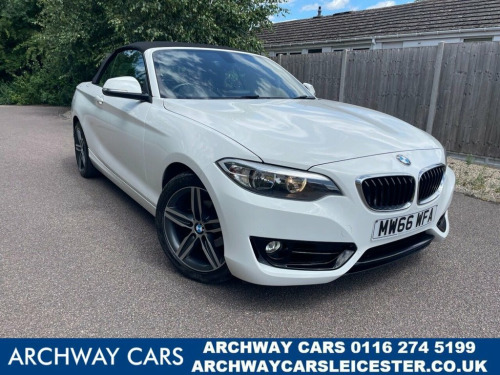 BMW 2 Series  1.5 218i Sport Convertible 2dr Petrol Auto Euro 6 
