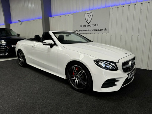 Mercedes-Benz E-Class E300 2.0 E300 GPF AMG Line Cabriolet 2dr Petrol G-Troni