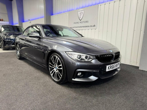BMW 4 Series  2.0 420d M Sport Convertible 2dr Diesel Auto Euro 
