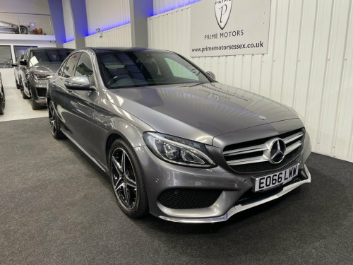 Mercedes-Benz C-Class  2.1 C220d AMG Line (Premium) Saloon 4dr Diesel 7G-