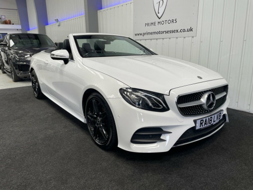 Mercedes-Benz E-Class E300 2.0 E300 AMG Line Cabriolet 2dr Petrol G-Tronic+ E