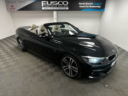 BMW 4 Series  2.0 420d M Sport Convertible 2dr Diesel Auto Euro  