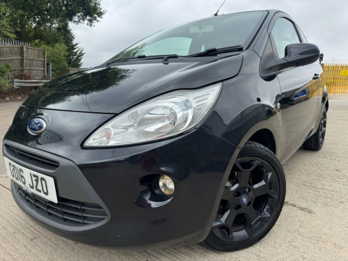 Ford Ka  1.2 Zetec Black Edition Hatchback 3dr Petrol Manua