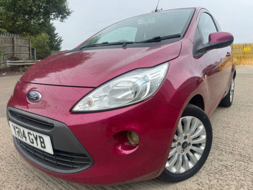 Ford Ka  1.2 Zetec Hatchback 3dr Petrol Manual Euro 6 (s/s)