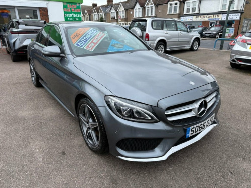 Mercedes-Benz C-Class C200 2.0 C200 AMG Line Saloon 4dr Petrol 7G-Tronic+ Eur