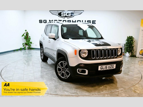 Jeep Renegade  2.0 M-JET LIMITED 5d 138 BHP +FREE 6 MONTHS NATION