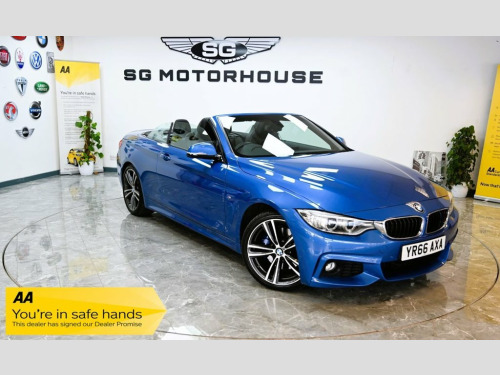 BMW 4 Series  2.0 420i M Sport Convertible 2dr Petrol Auto Euro 