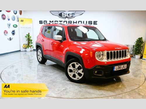 Jeep Renegade  1.4T MultiAirII Limited SUV 5dr Petrol DDCT Euro 6