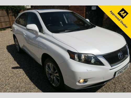 Lexus RX  3.5 450h V6 Advance SUV 5dr Petrol Hybrid CVT 4WD 