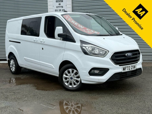 Ford Transit Custom  2.0 300 EcoBlue Limited Crew Van Double Cab 5dr Di