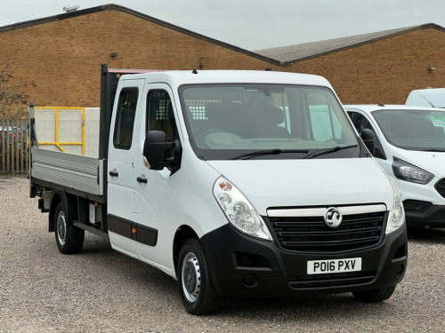 Vauxhall Movano  F3500 L3H1 CDTI CRC DROPSIDE *1 OWNER*FULL SERVICE