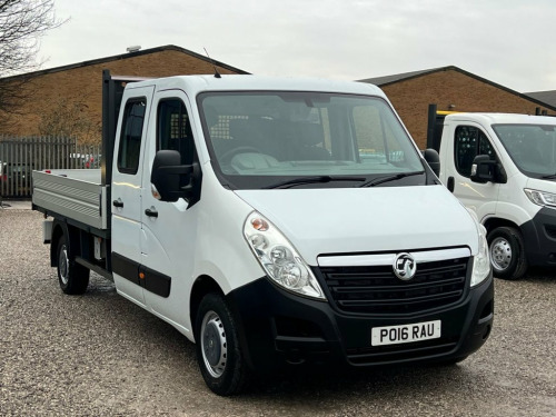 Vauxhall Movano  F3500 L3H1 CDTI CRC DROPSIDE *1 OWNER*FULL SERVICE