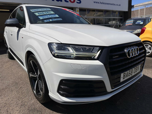 Audi Q7  3.0 TDI V6 50 Black Edition 7 Seater *ONLY 24k MILES*