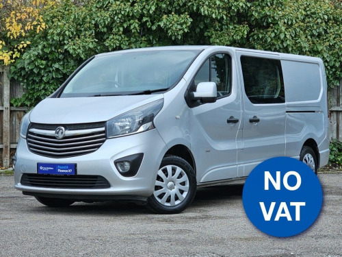 Vauxhall Vivaro  1.6 CDTi 2900 BiTurbo ecoTEC Sportive Crew Van Dou