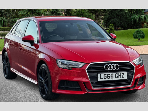 Audi A3  1.4 TFSI CoD S line Sportback 5dr Petrol S Tronic Euro 6 (s/s) (150 ps)