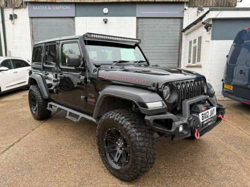 Jeep Wrangler  2.2 MultiJetII Rubicon SUV 4dr Diesel Auto 4WD Eur