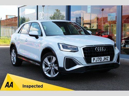 Audi Q2  1.5 TFSI S LINE 5d 148 BHP - NAV, LTHER, APPLE/AND