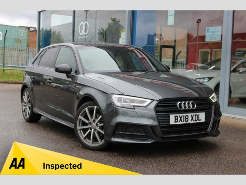 Audi A3  1.0 SPORTBACK TFSI BLACK EDITION 5d 114 BHP CRUISE