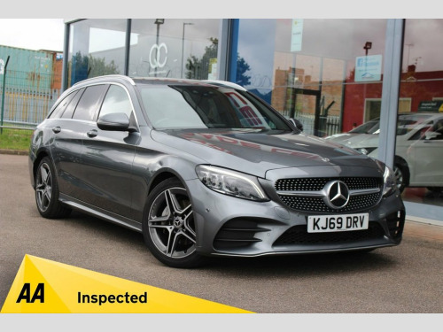 Mercedes-Benz C-Class  2.0 C 220 D AMG LINE EDITION 5d 192 BHP PARK SENS,