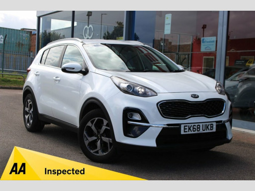 Kia Sportage  1.6 CRDI 2 ISG 5d 135 BHP 17" ALLOYS-P/SENSOR