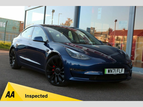 Tesla Model 3  (Dual Motor) Performance Saloon 4dr Electric Auto 