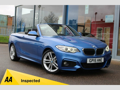 BMW 2 Series  2.0 220i M Sport Convertible 2dr Petrol Auto Euro 