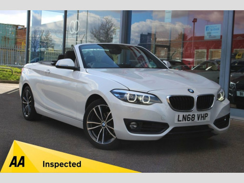 BMW 2 Series  1.5 218i Sport Convertible 2dr Petrol Manual Euro 