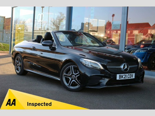 Mercedes-Benz C-Class  2.0 C220d AMG Line Edition (Premium) Cabriolet 2dr