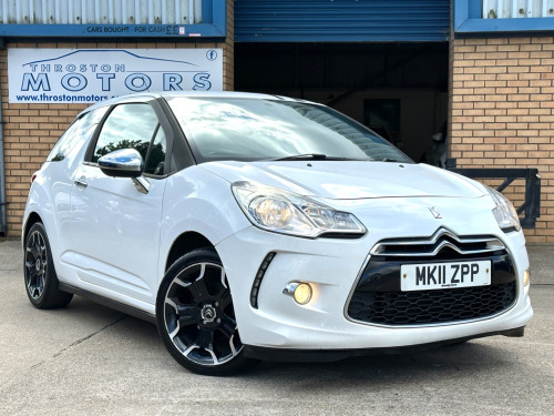 Citroen DS3  1.6 HDi Black And White 3 door hatchback ** F.S.H **
