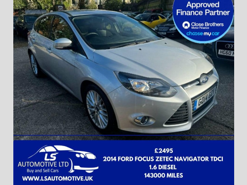 Ford Focus  1.6 TDCi Zetec Navigator