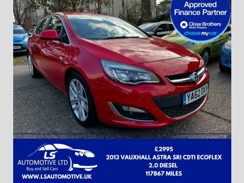 Vauxhall Astra  2.0 CDTi ecoFLEX SRi