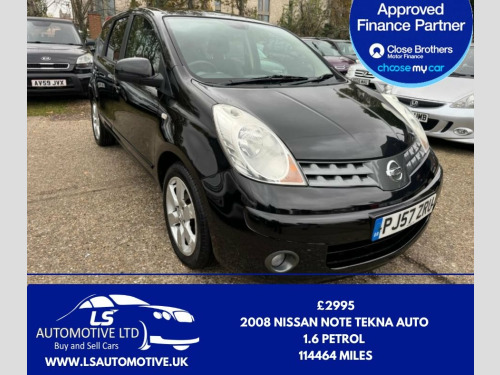 Nissan Note  1.6 16V Tekna