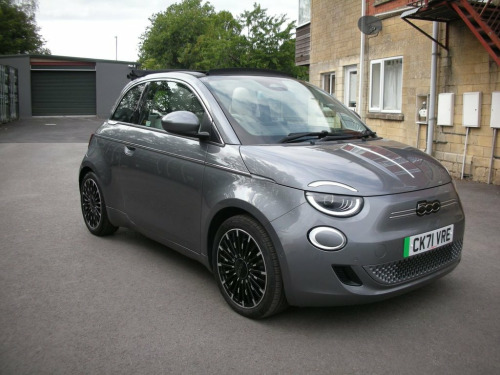 Fiat 500  42kWh La Prima Convertible 2dr Electric Auto (118 