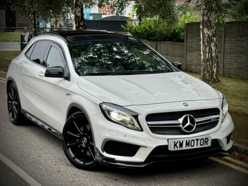 Mercedes-Benz GLA-Class GLA45 2.0 GLA45 AMG 4MATIC 5d 360 BHP PANROOF+AERO KIT+F