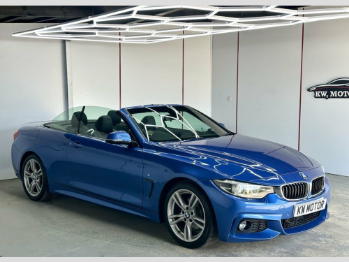 BMW 4 Series  2.0 420d M Sport Convertible 2dr Diesel Auto Euro 