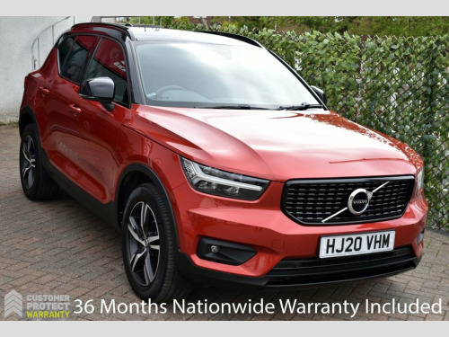 Volvo XC40  1.5 T3 R-DESIGN 5 DOOR 6-SPEED 161 BHP One Owner W