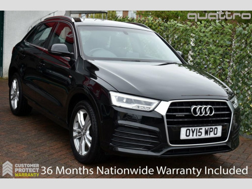 Audi Q3  2.0TDi QUATTRO S-LINE (NAV) 5 DOOR 6-SPEED 181 BHP