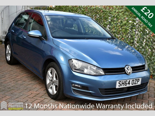 Volkswagen Golf  1.6TDi MATCH 7-SPEED DSG AUTO 5 DOOR 105 BHP FSH -