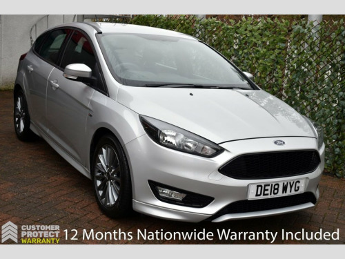 Ford Focus  1.0T ST-LINE NAV 5 DOOR 6-SPEED 140 BHP (EURO 6) S