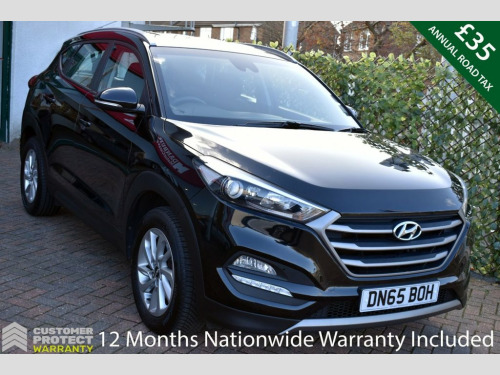 Hyundai Tucson  1.7CRDi SE 5 DOOR 6-SPEED 115 BHP (EURO 6) Heated 