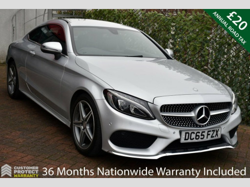 Mercedes-Benz C-Class C220 C220d AMG COUPE 9G-TRONIC AUTO 168 BHP (EURO 6) Ga