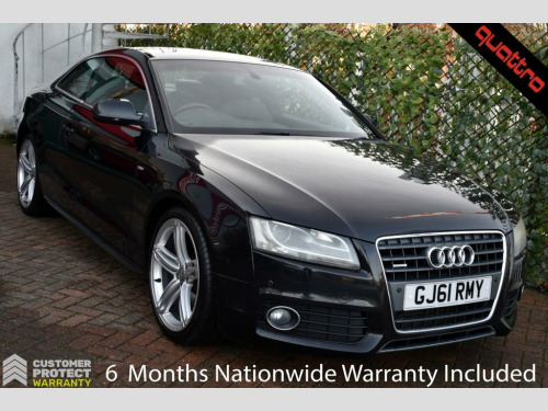 Audi A5  2.0TDi S-LINE QUATTRO COUPE 6-SPEED 168 BHP Xenon 